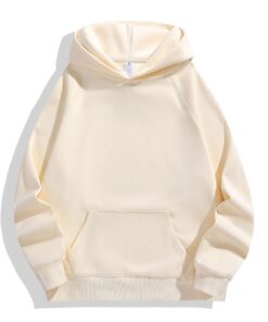 COTTON BLEND FLEECE HOODIE